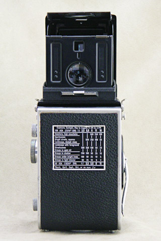 Rolleiflex Automat MX背面